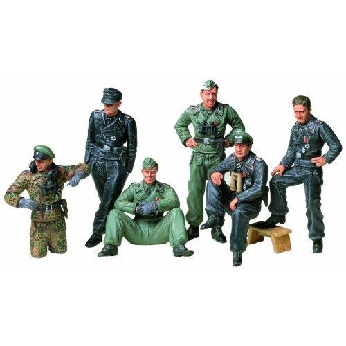 Figurines 2ème Guerre Mondiale : Tankistes Allemands