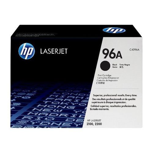 HP 96A - Noir - original - LaserJet - cartouche de toner ( C4096A ) - pour LaserJet 2100, 2100m, 2100se, 2100tn, 2200, 2200d, 2200dn, 2200dse, 2200dt, 2200dtn