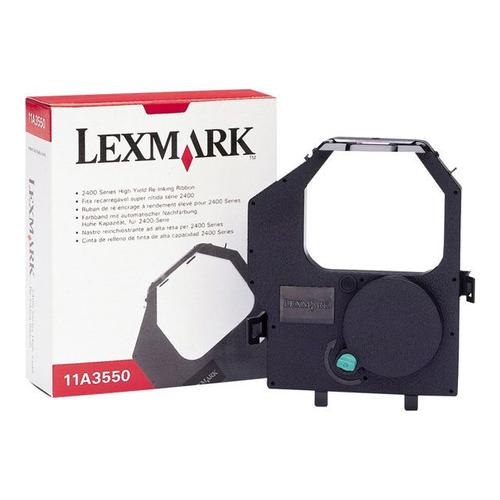 Lexmark - 1 - noir - ruban d'impression - pour Forms Printer 2480, 2481, 2490, 2491, 2580, 2580n, 2581, 2581n, 2590, 2590n, 2591, 2591n