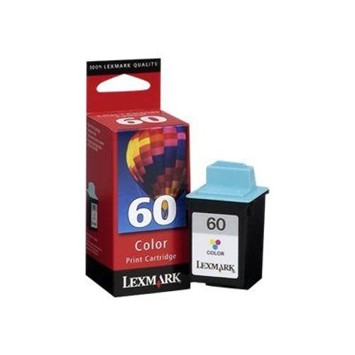 Lexmark Cartridge No. 60 - Jaune, cyan, magenta - originale - cartouche d'encre - pour Z12 Color Jetprinter, 22 Color Jetprinter, 32 Color Jetprinter