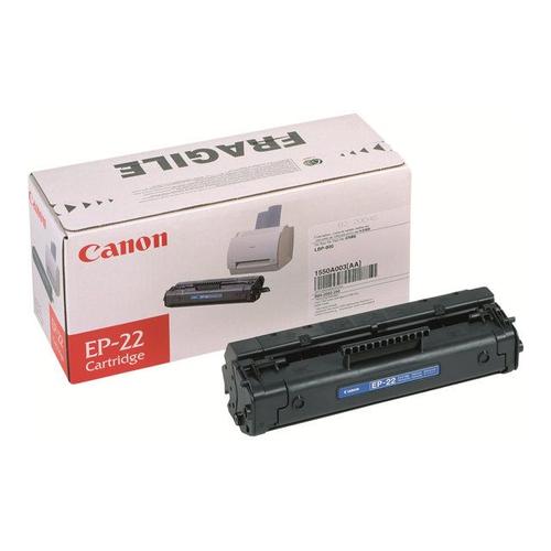 Canon EP-22 - Noir - originale - cartouche de toner - pour Laser Shot LBP-1120; LBP-1110, 1110 Premium, 1110SE, 1120, 250, 350, 5585, 800, 810