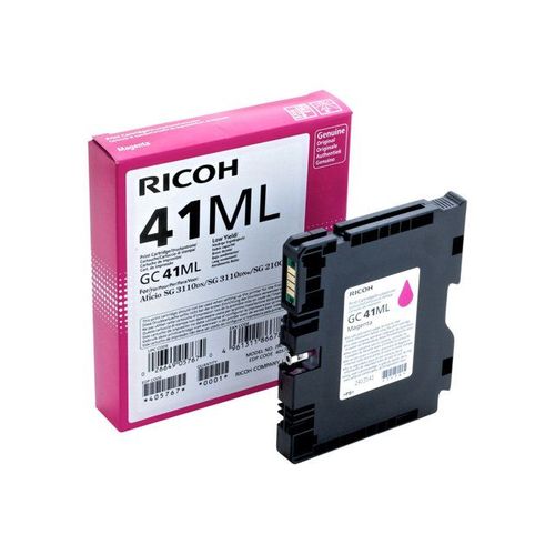 Ricoh GC 41ML - Low Yield - magenta - originale - cartouche d'encre - pour Ricoh Aficio SG 2100, Aficio SG 3100, Aficio SG 3110, Aficio SG 7100, SG 3120