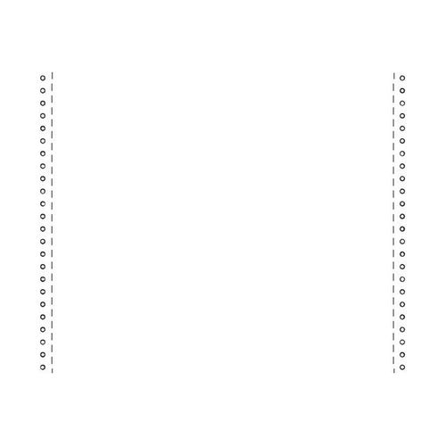 Sigel DIN-Computer paper - Papier perforé - 304.8 x 375 mm - 60 g/m² - 2000 feuille(s)