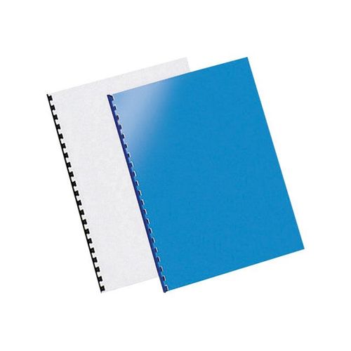 Fellowes Chromo - A4 (210 x 297 mm) - bleu - 250 g/m² - 100 unités couverture à reliure - pour Fellowes Galaxy 500, Galaxy Wire, Pulsar+ 300, Quasar+ 500, Star 150, Star+ 150