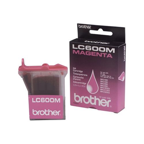 Brother LC600M - Magenta - originale - cartouche d'encre - pour Brother MFC-580, MFC-590