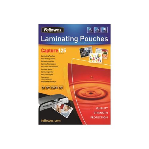 Fellowes - Pack de 100 - brillant - A5 (148 x 210 mm) pochettes plastifiées