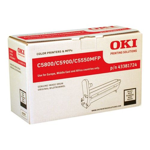 OKI - Noir - kit tambour - pour C5550 MFP, 5800dn, 5800Ldn, 5800n, 5900cdtn, 5900dn, 5900dtn, 5900n