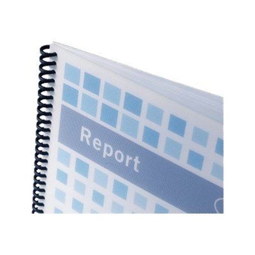 GBC PolyTechno - A4 (210 x 297 mm) - 700 micron blanc - 50 unités couverture à reliure polypropylène