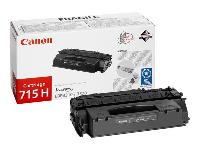 Canon 715H - Noir - originale - cartouche de toner - pour i-SENSYS LBP3310, LBP3370