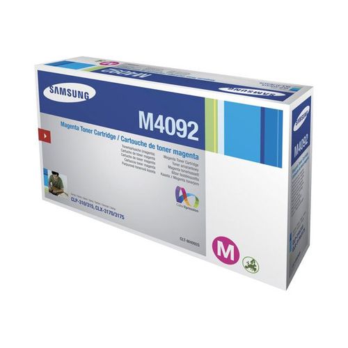 Samsung CLT-M4092S - Magenta - originale - cartouche de toner - pour CLP-310, 315; CLX-3170, 3175