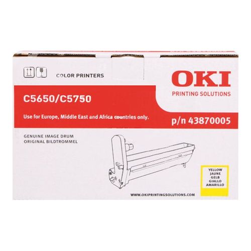 OKI - Jaune - kit tambour - pour C5650dn, 5650n, 5750dn, 5750n