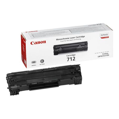 Canon 712 - Noir - originale - cartouche de toner - pour i-SENSYS LBP3010, LBP3100