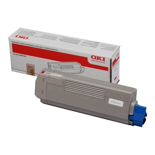 OKI - Magenta - originale - cartouche de toner - pour C610dn, 610dtn, 610n