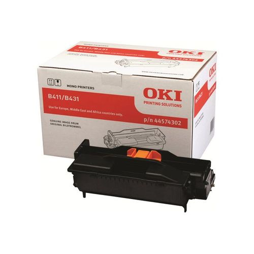 OKI - Noir - kit tambour - pour B411, 412, 431, 432, 512; COREFIDO B411, B431; MB 461, 471, 472, 491, 492