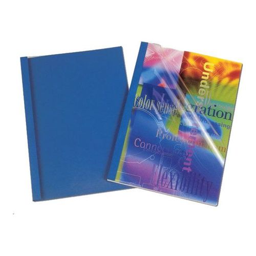 Fellowes Prestige - 1.5 mm - A4 (210 x 297 mm) - 8 feuilles - bleu - 100 unités couverture à reliure thermique