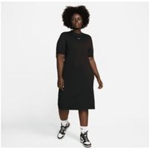 Robe Mi-Longue Nike Sportswear Essential Pour Femme - Noir