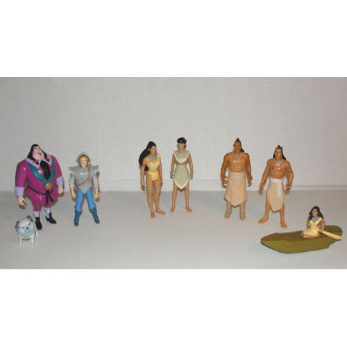Pocahantas 8 Figurines Articulées Disney
