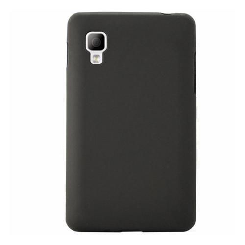 Mocca Coque Gel Frost Noire Pour Lg Optimus L4 Ii