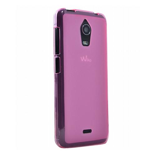 Mocca Coque Gel Rose Pour Wiko Wax