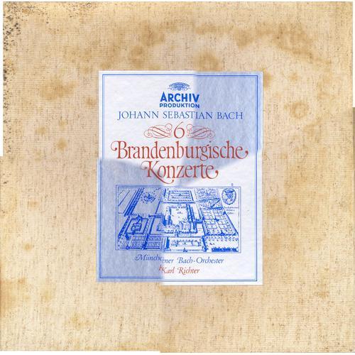 Johann Sebastian Bach : Brandenburgische Konzerte (Bww 1046-1051) (Concertos Brandbourgeois) (Archiv Produktion   Coffret : 2708013 ; Disques : 198438/198439)