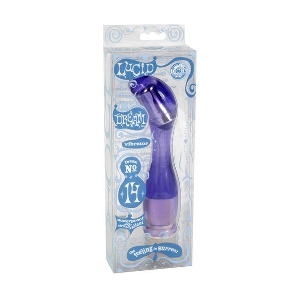 Vibromasseur G-Spot Lucid Dreams No14 - Pourpre