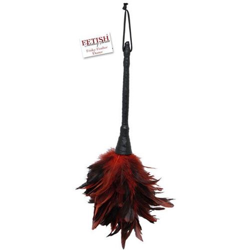Plumeau Rouge Frisky Feather Duster - 35 Cm