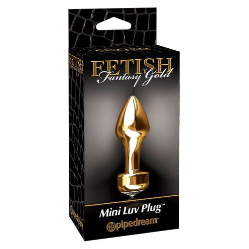 Plug Anal Fetish Fantasy Gold Mini Luv Plug