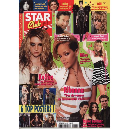Star Club / 03-2010 N°268 : Rihanna (2p) - Tokio Hotel (2p) - Selena Gomez (2p) - Mika (2p)