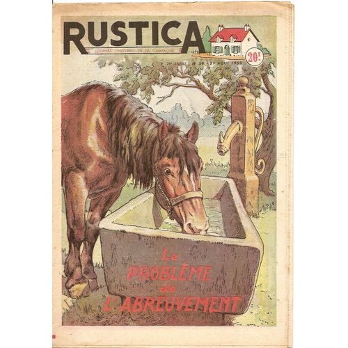 Rustica 34 - Le Problème De L'abreuvement