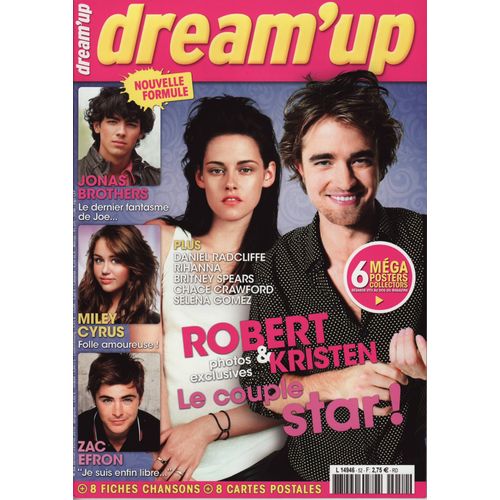 Dream Up / 01-2010 N°52 : Robert Pattinson / Kristen Stewart (4p) - Miley Cyrus (2p)