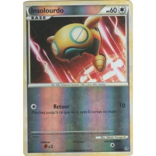 Carte Pokémon "Insolourdo" Pv60 Holo Reverse 29/95