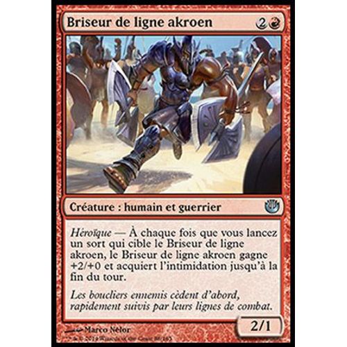 Magic Incursion Dans Nyx : Briseur De Ligne Akroen (Foil) 88/165