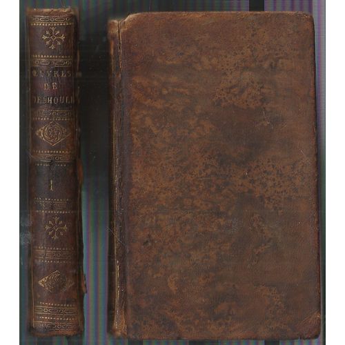 Oeuvres De Madame Et De Mademoiselle Deshoulieres - 2 Tomes - 4eme Tirage