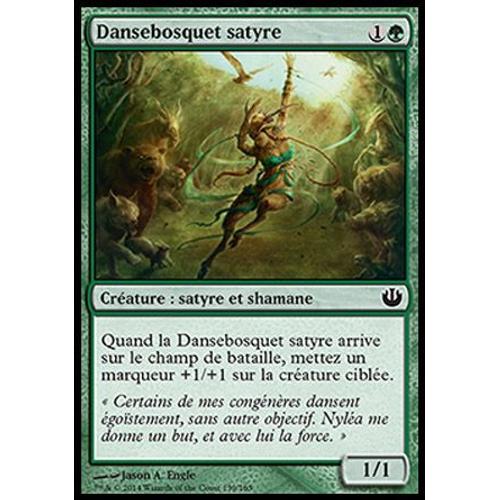 Dansebosquet Satyre (Foil) - Magic Incursion Dans Nyx - C