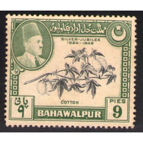 Pakistan 1949 Emir De Bahawalpur Cotton Gossypium Sp. Coton