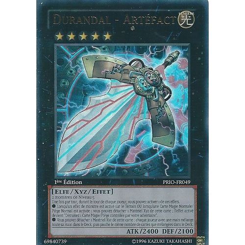 Durandal - Artéfact Ultra Rare Vf - Prio-Fr049