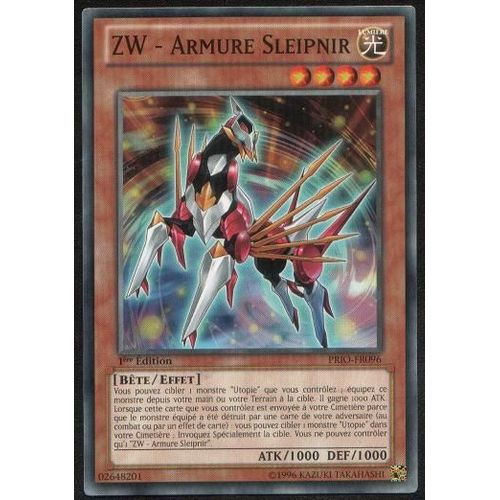 Zw Armure Sleipnir Prio-Fr096 1ère Edition - Commune
