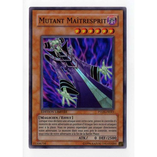 Yu-Gi-Oh! Ptdn-Frse1 Mutant Maîtresprit / Mutant Mindmaster Super Rare