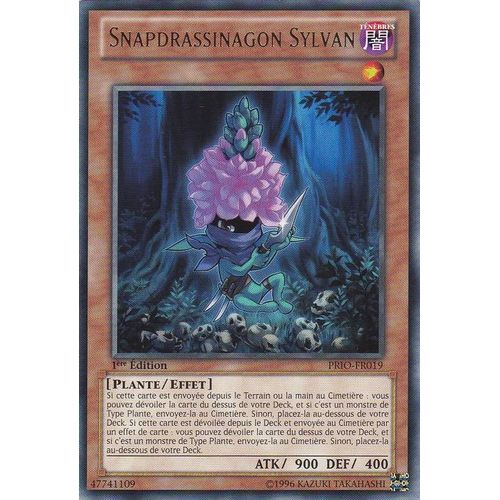 Snapdrassinagon Sylvan Prio-Fr019 1ère Edition - Rare