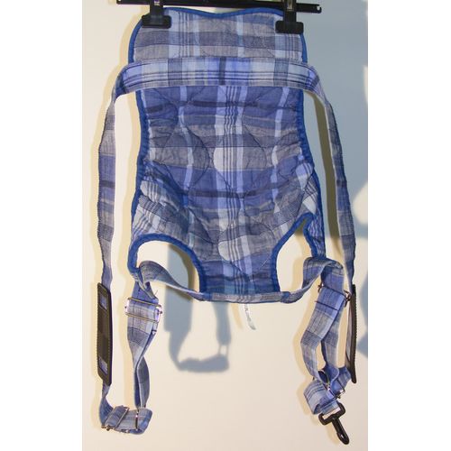 Porte Bébé Ventral Tons Bleus
