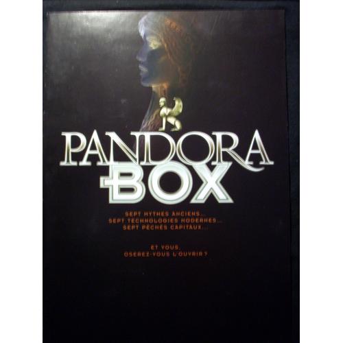 Livret De Présentation Pandora Box Alcante Pagot Radovanovic Pignault Dupré Juszezac Henriet Damour 2005