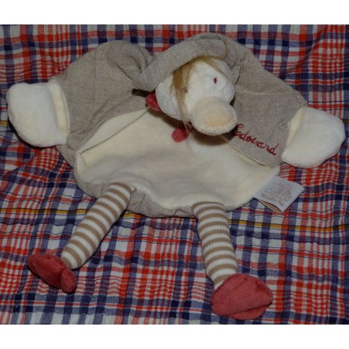 Moulin Roty Edouard Le Canard Doudou Plat Beige Duck