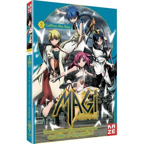 Magi - The Labyrinth Of Magic - Saison 1, Box 2/2 - Blu-Ray