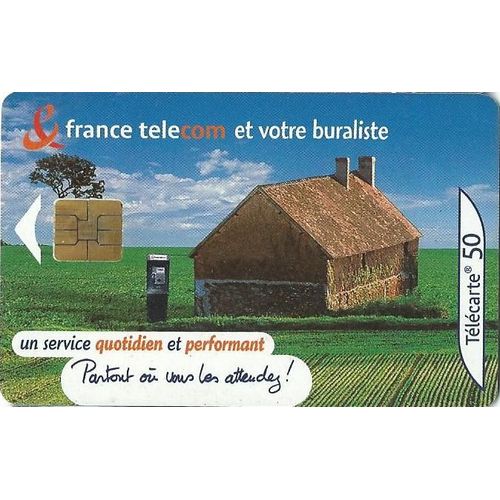 Telecarte France Telecom Et Votre Buraliste 20 U 2001
