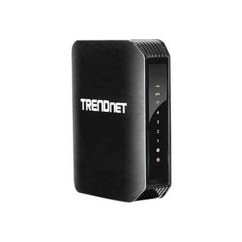 TRENDnet TEW-752DRU - Routeur sans fil - commutateur 4 ports - GigE - 802.11a/b/g/n - Bi-bande