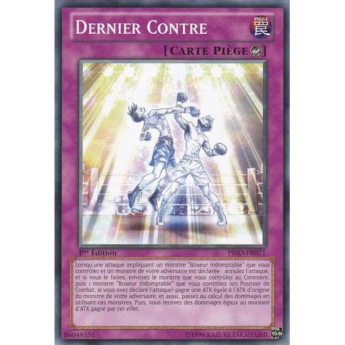 Dernier Contre Prio-Fr071 Commune - Yu-Gi-Oh !