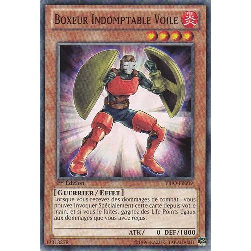 Boxeur Indomptable Voile Prio-Fr009 1ère Edition - Commune