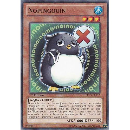Nopingouin Prio-Fr037 1ère Edition - Commune