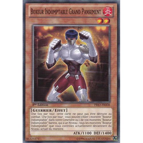 Boxeur Indomptable Grand Pansement Prio-Fr008 1ère Edition - Commune