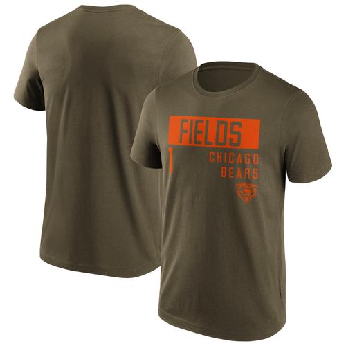 T-Shirt Chicago Bears Fashion Name & Number - Justin Field - Homme
